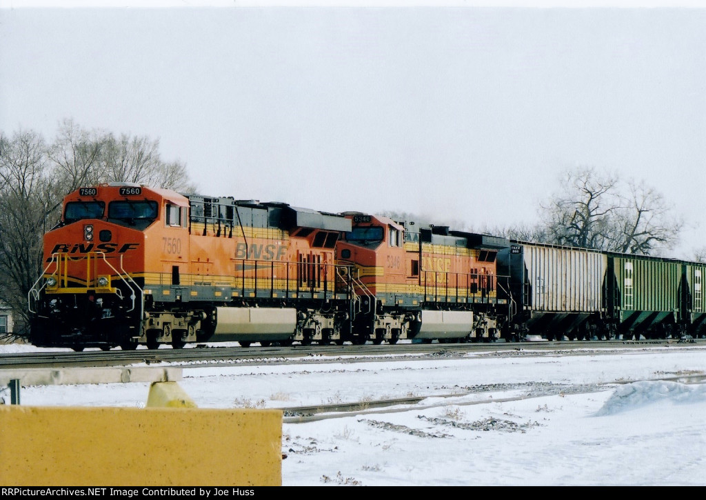 BNSF 7560 West